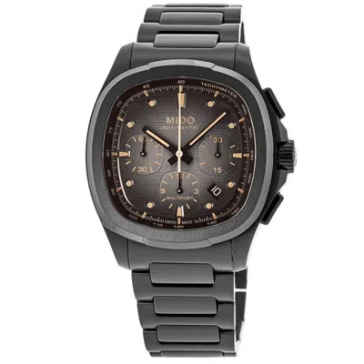 Mido Multifort Chronograph Special Edition Grey Dial Stainless Steel Men's Watch M049.527.33.081.00 In Gray