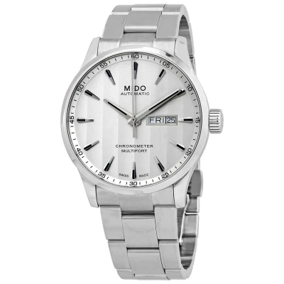 Mido Multifort Chronometer Automatic White Dial Men's Watch M038.431.11.031.00 In Neutral