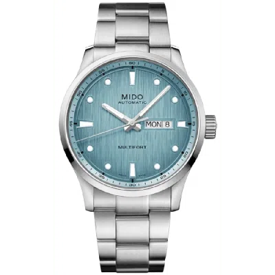 Mido Multifort M Freeze Automatic Blue Dial Steel Men's Watch M038.430.11.041.00