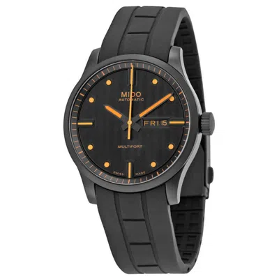 Mido Multifort Men's Watch In Black