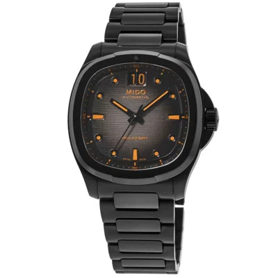Mido Multifort Tv Big Date Automatic Grey Dial Black Steel Men's Watch M049.526.33.081.00