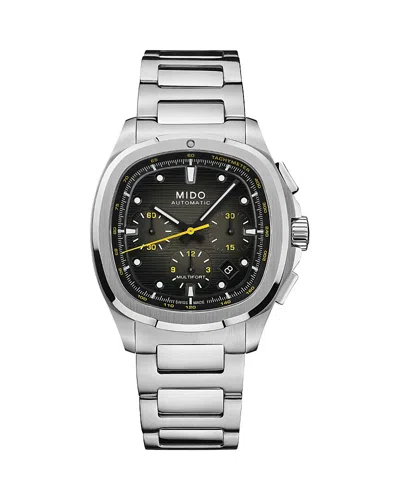 Mido Multifort Tv Chronograph, 42mm In Gray