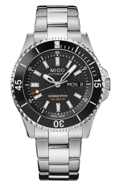Mido Ocean Star 200 Automatic Bracelet Watch, 42.5mm In Animal Print