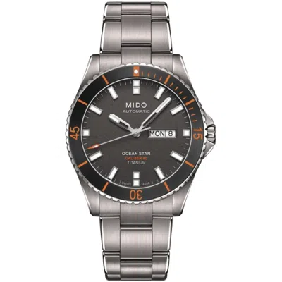 Mido Ocean Star 200 Grey Dial Titanium Men's Watch M026.430.44.061.00