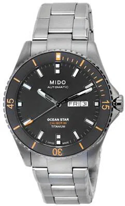 Pre-owned Mido Ocean Star 200 Swiss Made Automatic Diver M0264304406100 200m Mens Watch