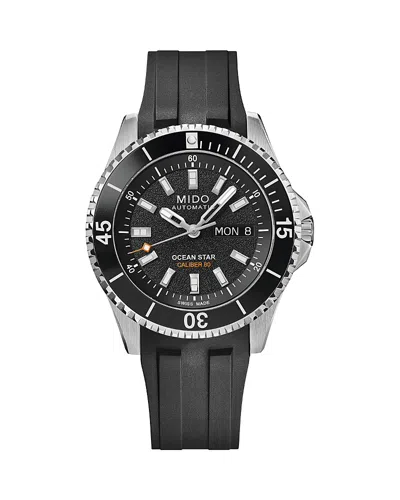 Mido Ocean Star 200 Watch, 41mm In Black