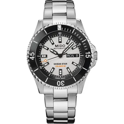 Mido Ocean Star 200c Automatic Bracelet Watch, 42.5mm In Metallic