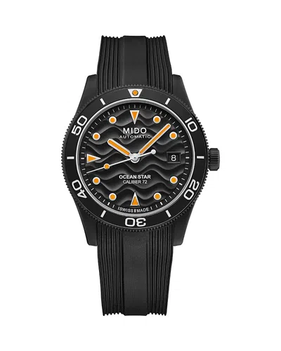 Mido Ocean Star 39 Automatic Watch, 39mm In Black