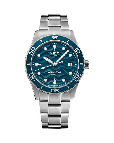 Mido Ocean Star 39 Automatic Watch, 39mm In Metallic
