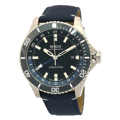 Mido Ocean Star Automatic Black Dial Men's Watch M0266291705100 In Black / Blue