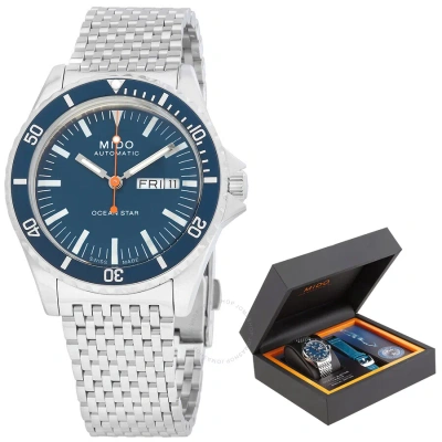 Mido Ocean Star Automatic Blue Dial Men's Watch M0268301104100