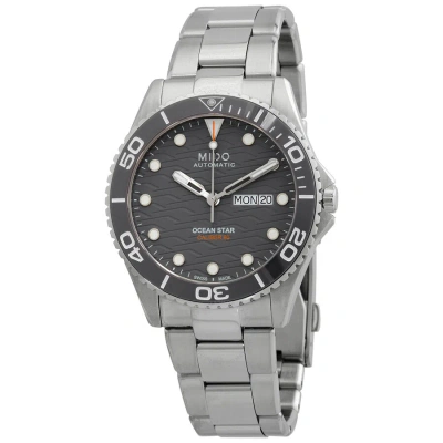 Mido Ocean Star Automatic Grey Dial Men's Watch M0424301108100 In Gray
