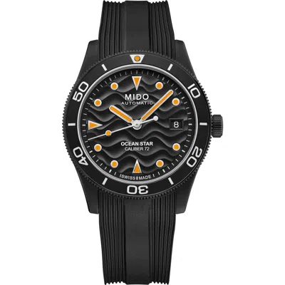 Mido Ocean Star Automatic Rubber Strap Watch, 39mm