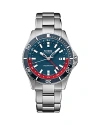 Mido Ocean Star Captain V Watch, 43mm In Blue/silver