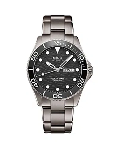 Mido Ocean Star Ceramic Watch, 42.5mm In Metallic