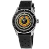 Mido Ocean Star Decompression Worldtimer Black Dial Rubber Strap Men's Watch M026.829.17.051.00 In Black