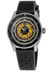 Mido Ocean Star Decompression Worldtimer Black Dial Rubber Strap Men's Watch M026.829.17.051.00 In Black