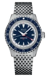 Mido Ocean Star Gmt Automatic Bracelet Watch, 40.5mm In Metallic