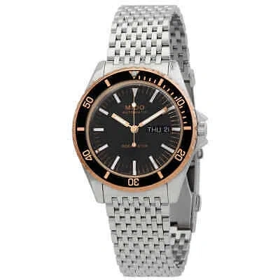 Pre-owned Mido Ocean Star Tribute Automatic Black Dial Men's Watch M0268302105100
