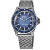 Mido Ocean Star Tribute Blue Dial Steel Men's Watch M026.807.11.041.01 In Blue
