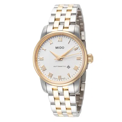Mido Women's Baroncelli Ii 29mm Automatic Watch In Gold