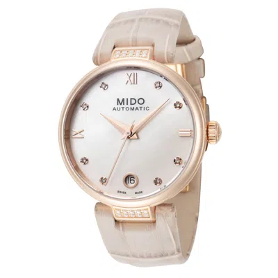Mido Women's Baroncelli Ii 33mm Automatic Watch In Gold