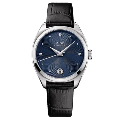 Mido Women's Belluana Royal Lady 33mm Automatic Watch M0243071604600 In Silver