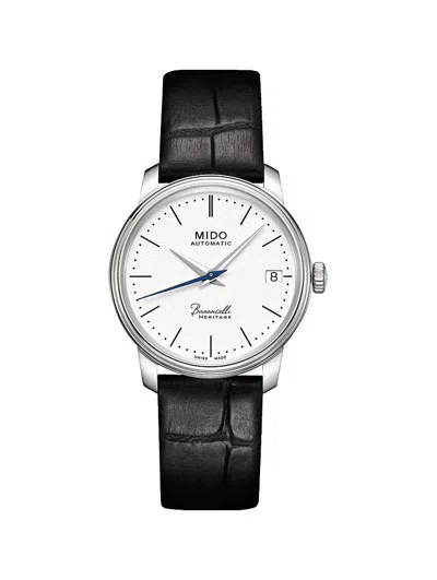 Mido Women's Heritage 33mm Automatic Watch M0272071601000 In Silver