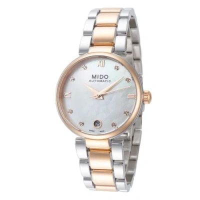 Pre-owned Mido Women's M0222072211610 Donna 33mm Automatic Watch