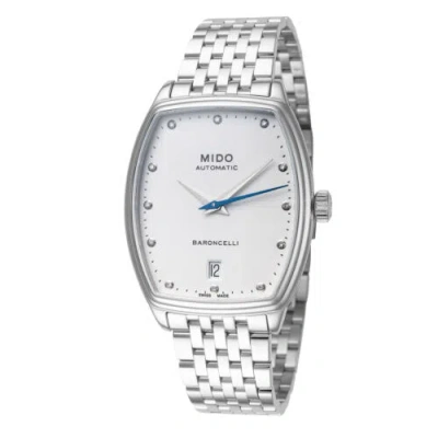 Pre-owned Mido Women's M0413071101600 Baroncelli 30.5mm Automatic Watch