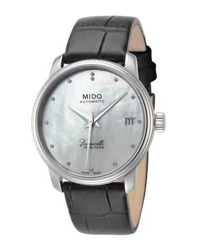 Mido Women's Watch In Black