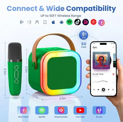 Midore Mini Karaoke Machine For Kids Adults, Top Birthday Gifts For Girls Boys 3,4,5,6,7,8+year Old Toddler