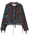 Midorikawa Drawstring Detailing Jacket In Brown
