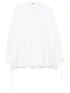 Midorikawa Raw Edge Blouser In White