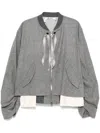 Midorikawa Raw Edge Jacket In Grey