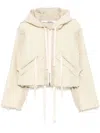 Midorikawa Raw Edge Jacket In Neutrals