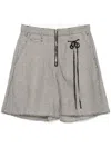 Midorikawa Raw Edge Short In White