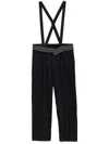 Midorikawa Shoulder Strap Tailored Trouser In Blue