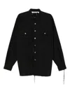 Midorikawa Strapped Shirt In Black