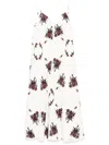 Midorikawa Thin Shoulder Strap Dress In White