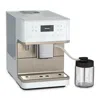 Miele Cm 6360 Milk Perfection Fully Automatic Coffee System In Lotus White Clean Steel Metallic