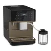 Miele Cm 6360 Milk Perfection Fully Automatic Coffee System In Obsidian Black Bronze Pearl Finish