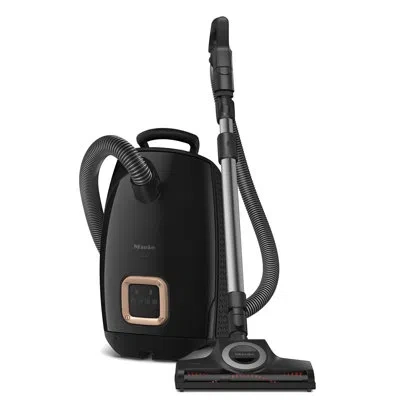 Miele Guard L1 Cat & Dog Bagged Canister Vacuum For Pet Owners With Odor-reducing Active Airclean Filter,  In Obsidian Black,space Grey