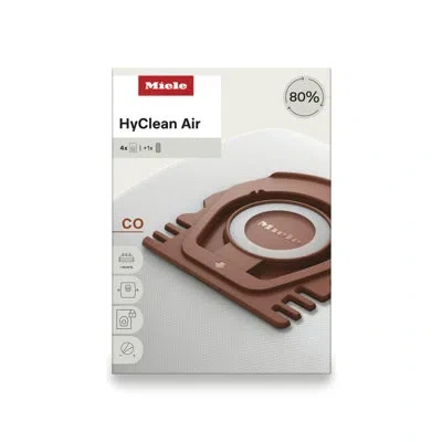 Miele Hyclean Air Co Vacuum Cleaner Bags For  Guard M1 Vacuum Cleaners, Pack Of 4 Vacuum Bags And 1 A