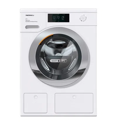 Miele Pwash & Tdos Wtr860wpm Washing Machine In White