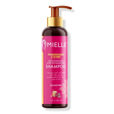 Mielle Pomegranate & Honey Moisturizing And Detangling Shampoo - 12.0 oz