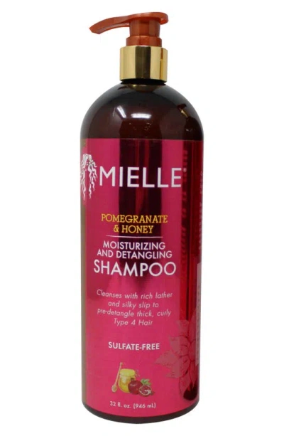Mielle Pomegranate & Honey Moisturizing & Detangling Shampoo In White