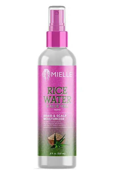 Mielle Rice Water & Aloe Vera Blend Braid & Scalp Moisturizer In White