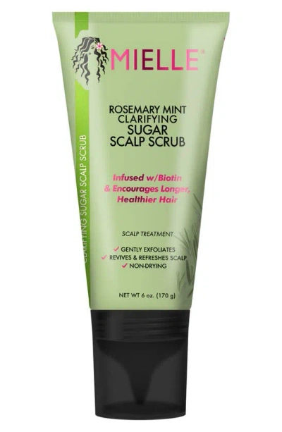 Mielle Rosemary Mint Clarifying Sugar Scalp Scrub In Green