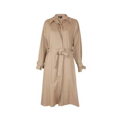 Mier Women's Neutrals Beige Chicago Trenchcoat